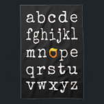 Anti-Trump Alphabet - Nope V Kitchen Towel<br><div class="desc">Cool design, perfect for anyone who hates Donald Trump, who is a democrat, liberal, or voted for Joe Biden in the 2020 presidential election and is pro Biden-Harris for the 2024 election! 'Nope' anti-trump alphabet art for any democrat looking to make a statement for Trump supporters. Are you a democrat...</div>