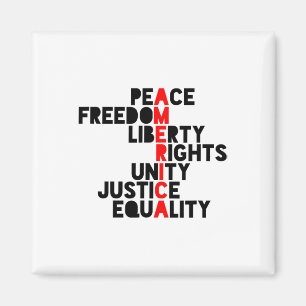 Anti-trump America Meaning1 Magnet