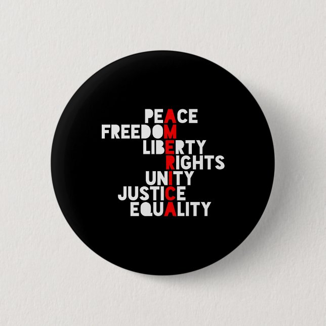 Anti-trump America Meaning  Button (Front)