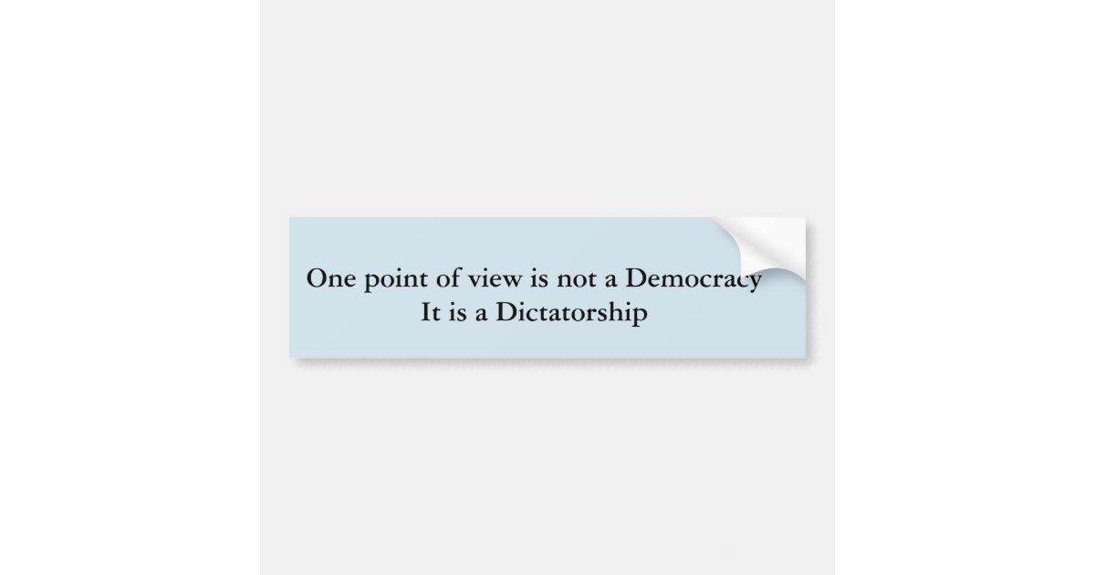 anti Trump bumper sticker | Zazzle