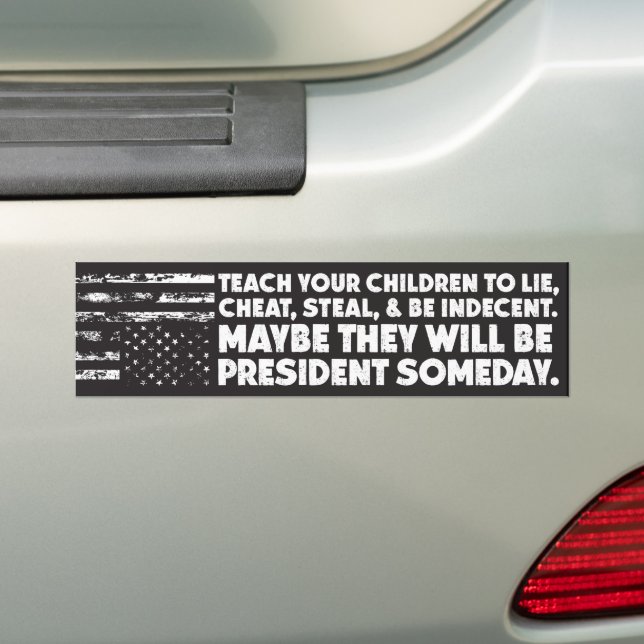 Are We Great Again? Sticker Anti-Maga Road Sign Sticker