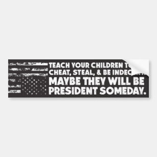 Anti Trump Bumper Sticker