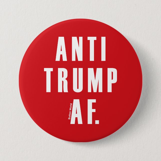 Anti Trump Button (Front)