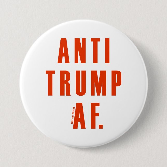 Anti Trump Button (Front)