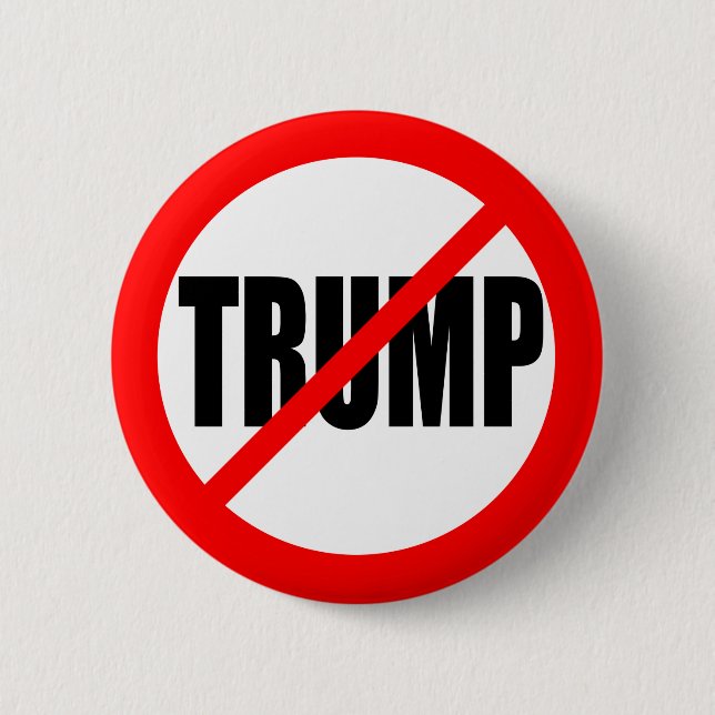 ANTI-TRUMP BUTTON (Front)