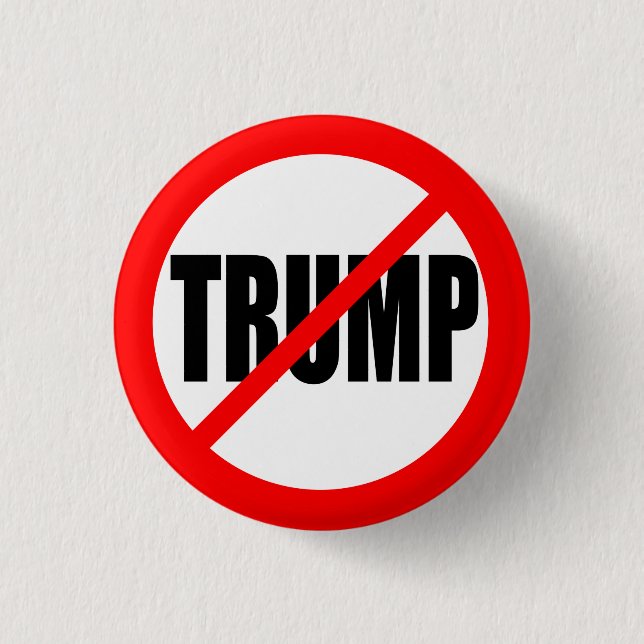 ANTI-TRUMP BUTTON (Front)