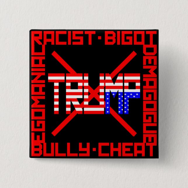 Anti Trump Button (Front)
