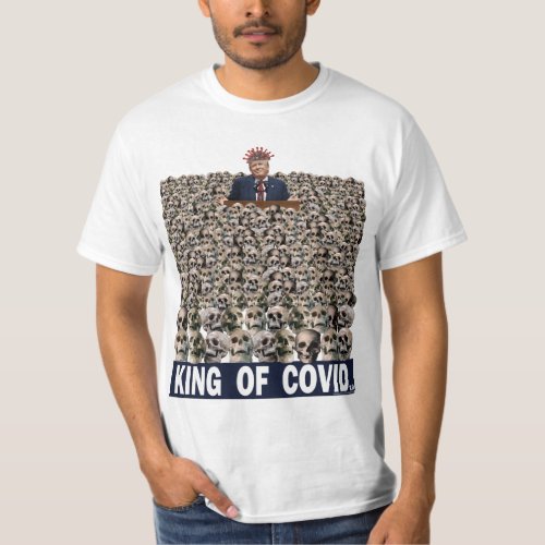 Anti_Trump Bye Bye Corona King Trump COVID Corona T_Shirt