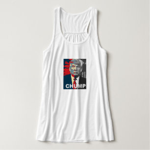 Anti Trump Campaign   Chump Muscle Tank Top