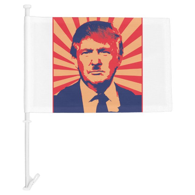 Anti-Trump Car Flag (Front)