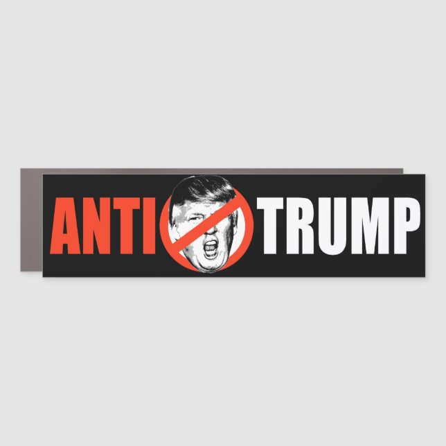 ANTI-TRUMP CAR MAGNET (Front)