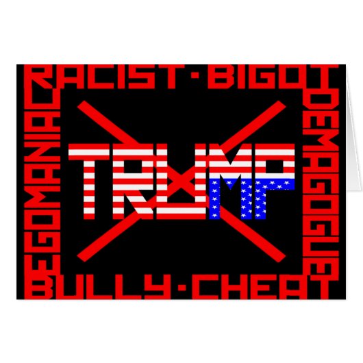 Anti Trump Cards (Front Horizontal)