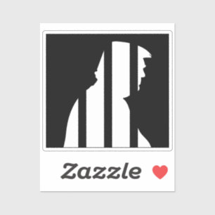 Anti Trump Felon Trump for Prison 2024 Sticker