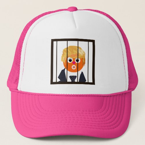 Anti_Trump funny  Jail Trucker Hat