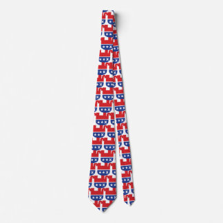 Anti Trump GOP Republican Dead Elephant Neck Tie