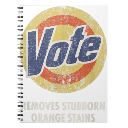Anti_Trump Halloween Costume Vote Detergent Funny Notebook