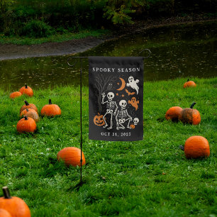 Anti Trump Halloween Skeleton FDT Trump Halloween Garden Flag