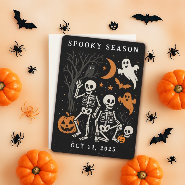 Anti Trump Halloween Skeleton FDT Trump Halloween Invitation (Creator Uploaded)