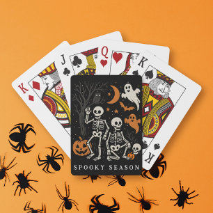 Anti Trump Halloween Skeleton FDT Trump Halloween Poker Cards