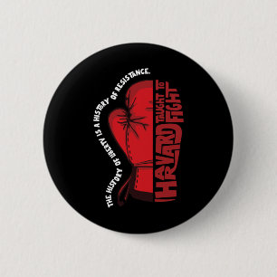 Anti-trump Harvard Political Protest  Button