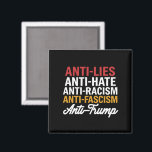 Anti Trump Hate Lies and Fascism Resist Anti Trump Magnet<br><div class="desc">Anti Trump Hate Lies and Fascism Resist Anti Trump 86 45</div>