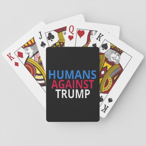 Anti_Trump _ Humans Against Trump Playing Cards