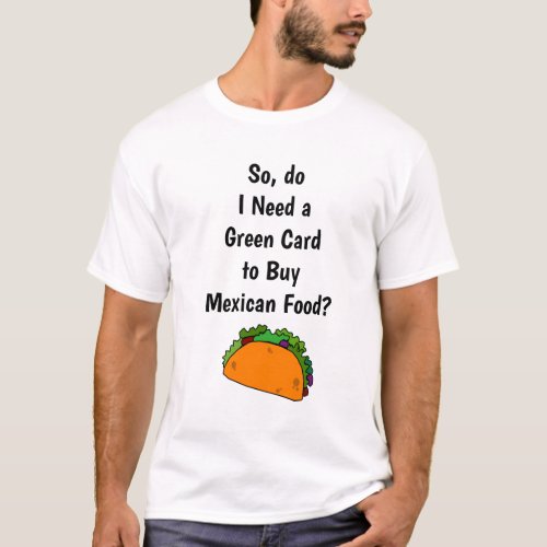 Anti Trump Id for Groceries Humor Sarcastic Shirt