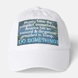 Anti-trump immoral hat