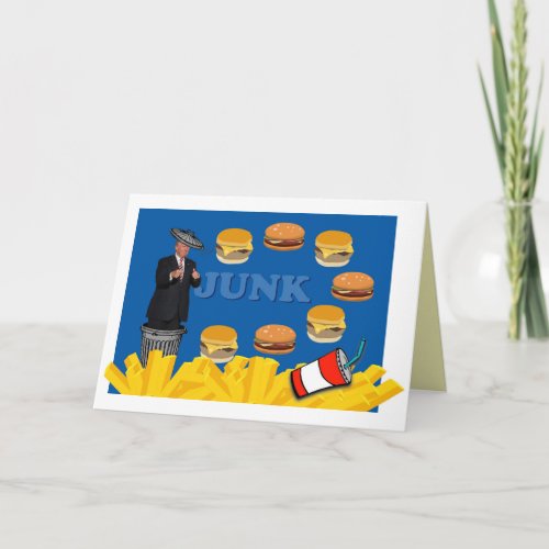 Anti Trump  Junk Card