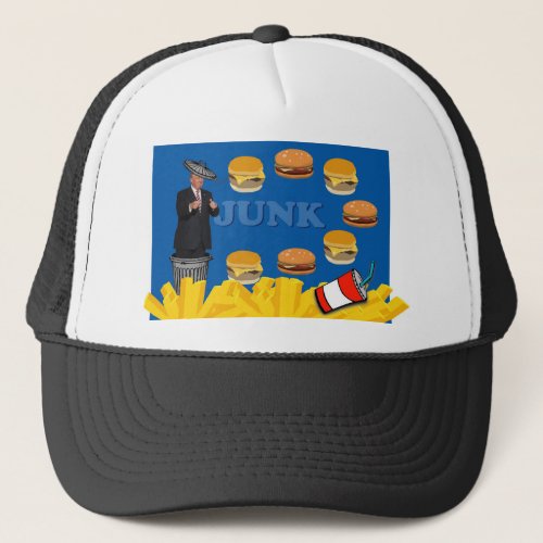 Anti Trump  Junk Trucker Hat