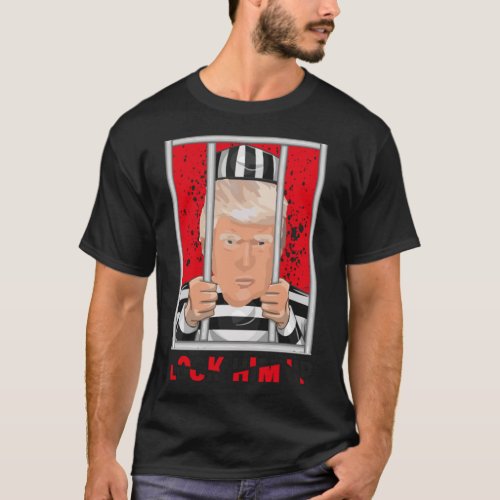 Anti Trump lock him up   T_Shirt