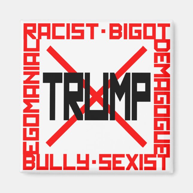 Anti-Trump Magnet (Front)