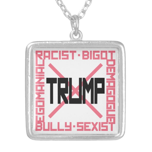 Anti-Trump Necklace (Front)