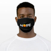 Anti-Trump - Nope Edition Adult Cloth Face Mask (Worn)