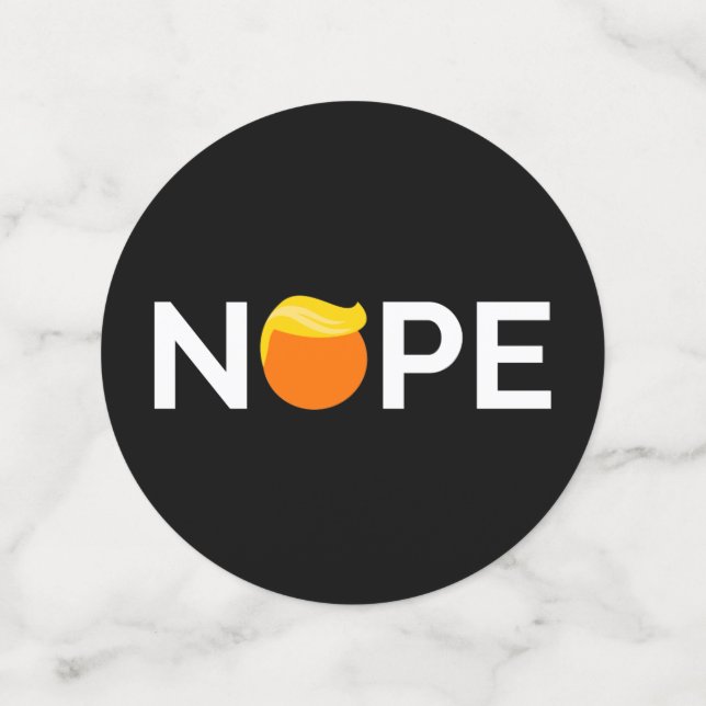 Anti-Trump - Nope Edition Confetti (Medium Back)