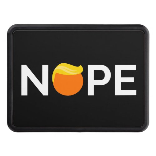 Anti_Trump _ Nope Edition Hitch Cover