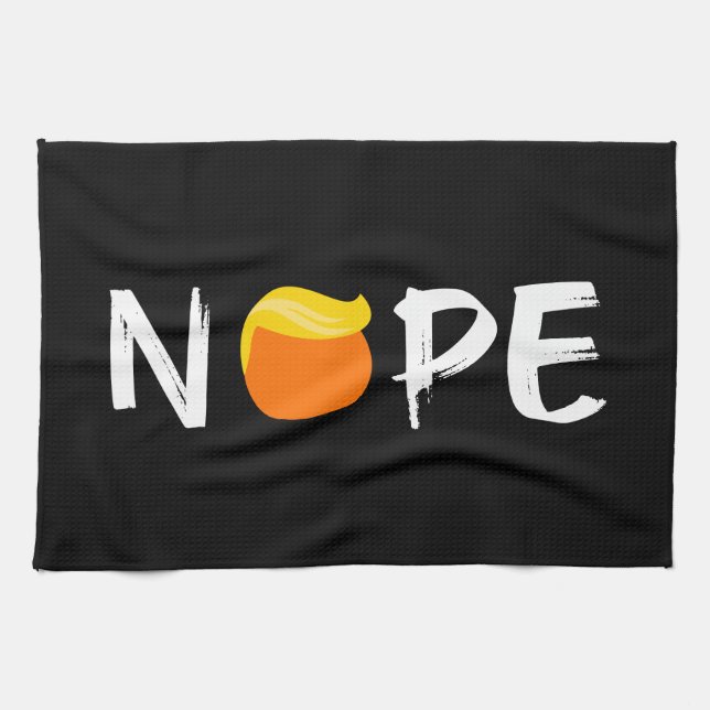 Anti-Trump - Nope Edition II Kitchen Towel (Horizontal)