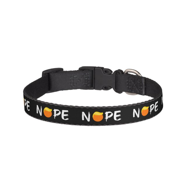 Anti-Trump - Nope Edition II Pet Collar (Front)