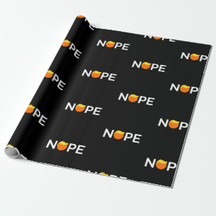 Anti-Trump - Nope Edition Wrapping Paper