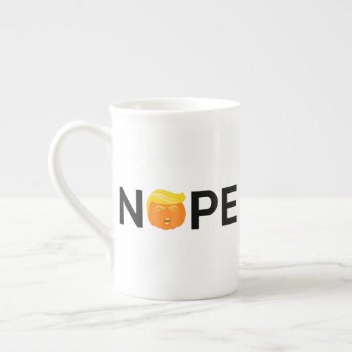 Anti_Trump _ Nope Halloween Edition I Bone China Mug