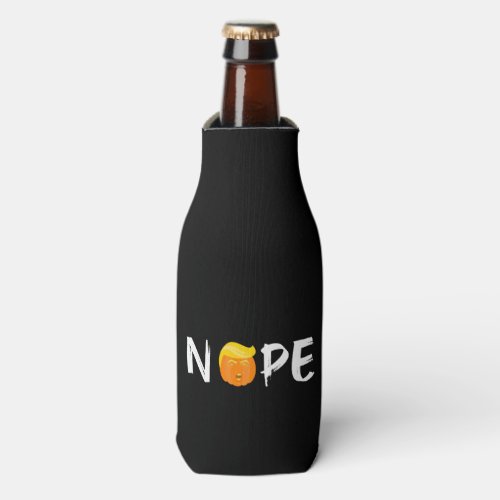 Anti_Trump _ Nope Halloween Edition II Bottle Cooler