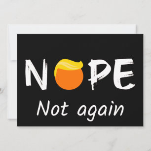 Anti-Trump - Nope, Not Again Halloween Edition I
