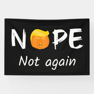 Anti-Trump - Nope, Not Again Halloween Edition II Banner