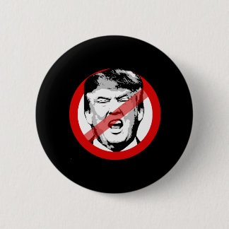 ANTI-TRUMP - - - PINBACK BUTTON
