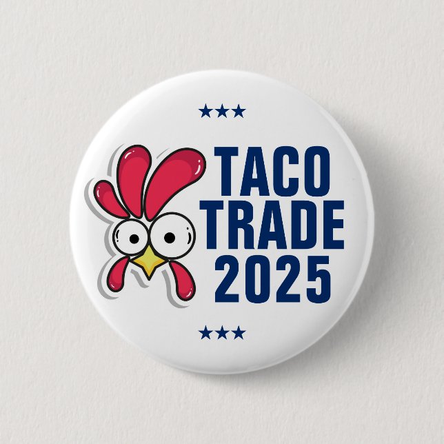 Anti-Trump Political Opinion Button (Front)