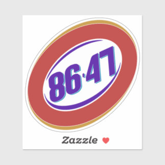 Anti-Trump Political Opinion Sticker