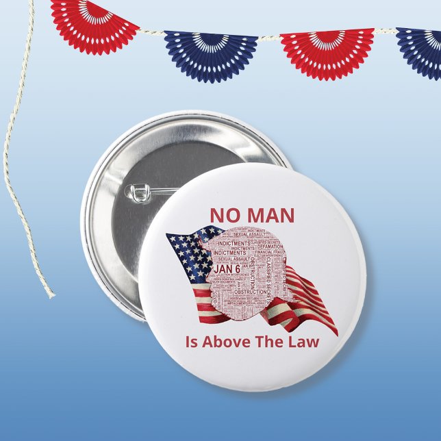 Anti-Trump Political Word Cloud  Button (Creator Uploaded)