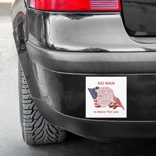 Anti_Trump Political Word Cloud Car Magnet