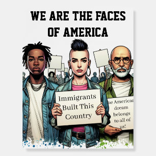 Anti-Trump Protest Sign   Pro Immigrant