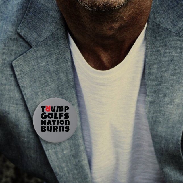 Anti trump protest slogan button (Creator Uploaded)